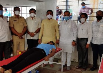 धायरी येथील प्रभाग क्रमांक ३३ मध्ये भव्य रक्तदान शिबिराचे आयोजन.