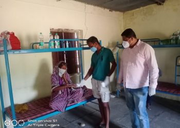 राहुरी तालुक्यातील सडे गावाने आदर्श उभा केला, गावात उभारले कोव्हिड सेंटर