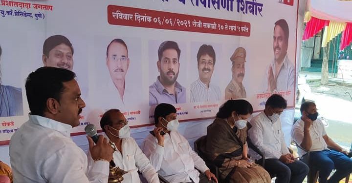 शिवराज्य समुहाचे अध्यक्ष भुपेंद्र मोरे आयोजित न-हे येथे मोफत आरोग्य शिबिर संपन्न