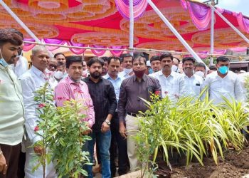 अकोला वासुद येथे वृक्षारोपणा संदर्भात गावातील युवकांनी राबविला अभिनव उपक्रम