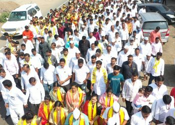 श्री.शहानशहावली ग्रामविकास पॅनलच्या प्रचाराचा धुमधडाक्यात शुभारंभ.