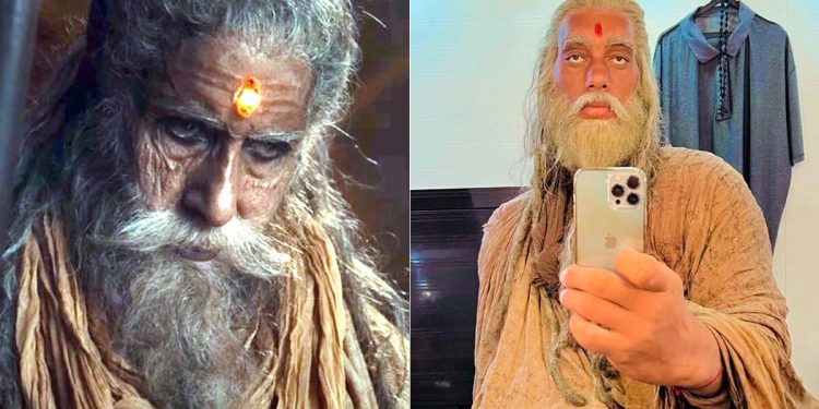 कल्कीच्या सेटवर अमिताभ बच्चन यांनी बॉडी-डबल सुनील कुमारसोबत विनोदी क्षण घालवले!