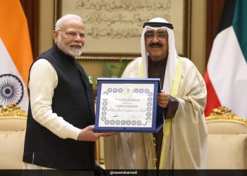 पंतप्रधान मोदींना मिळाला कुवेतचा सर्वोच्च नागरी सन्मान, ‘द ऑर्डर ऑफ मुबारक अल कबीर’!