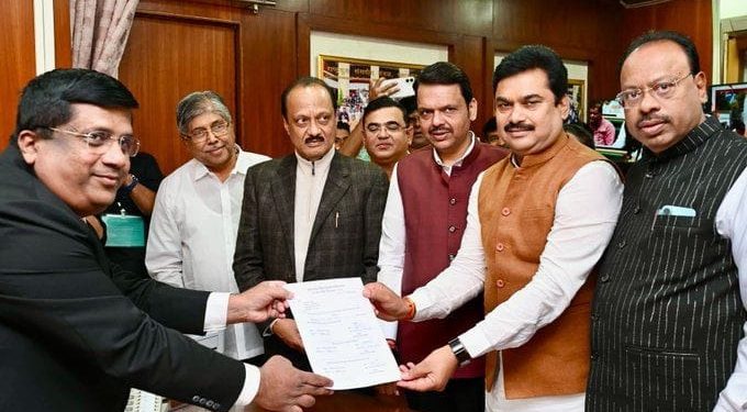 आ. प्रा. राम शिंदे यांची विधानपरिषद सभापती पदासाठी महायुतीचे अधिकृत उमेदवार म्हणून बिनविरोध निवड!