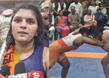 पुण्याची भाग्यश्री फंड ठरली महिला महाराष्ट्र केसरीची मानकरी!