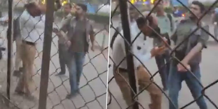 वाहतूक पोलिसाला मद्यधुंद तरुणाकडून मारहाण!