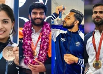 चेस वर्ल्ड चॅम्पियन गुकेश आणि नेमबाज मनू-सह 4 जणांना खेलरत्न!