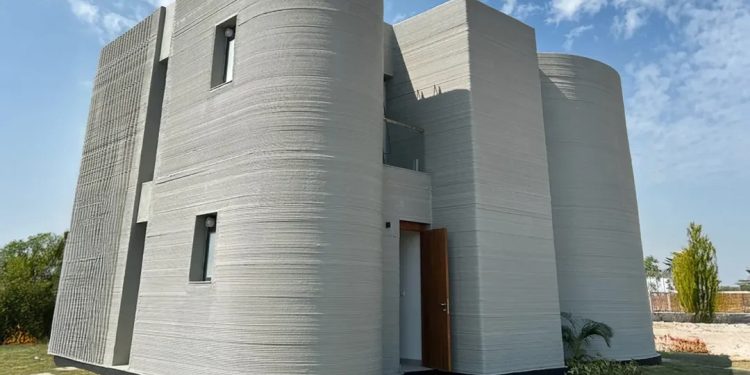 पुण्यात भारतातलं पहिलं 3D प्रिंटेड घर तयार!