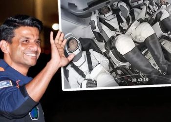 अतिशय अभिमानास्पद! शुभांशूने अंतराळातून पाठविला पहिला मेसेज!