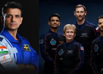 भारताच्या शुभांशू शुक्लाने घेतली अंतराळ ‘भरारी’!