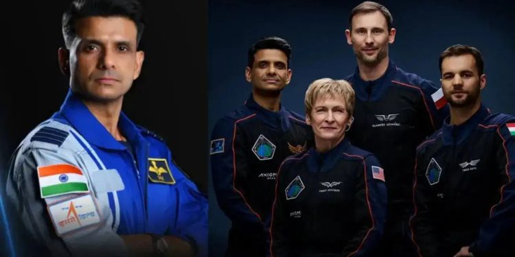 भारताच्या शुभांशू शुक्लाने घेतली अंतराळ ‘भरारी’!