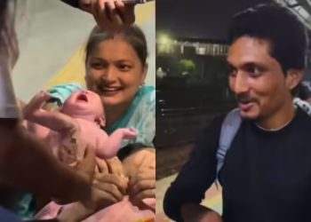 मुंबईत चमत्कारिक प्रसंग! ट्रेन थांबवून तरुणाने केली महिलेची प्रसूती!